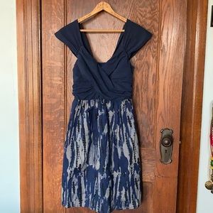 Converse one star blue dress